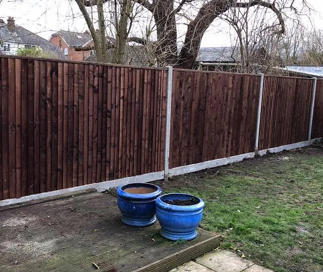 A customers 6ft fence we erected.