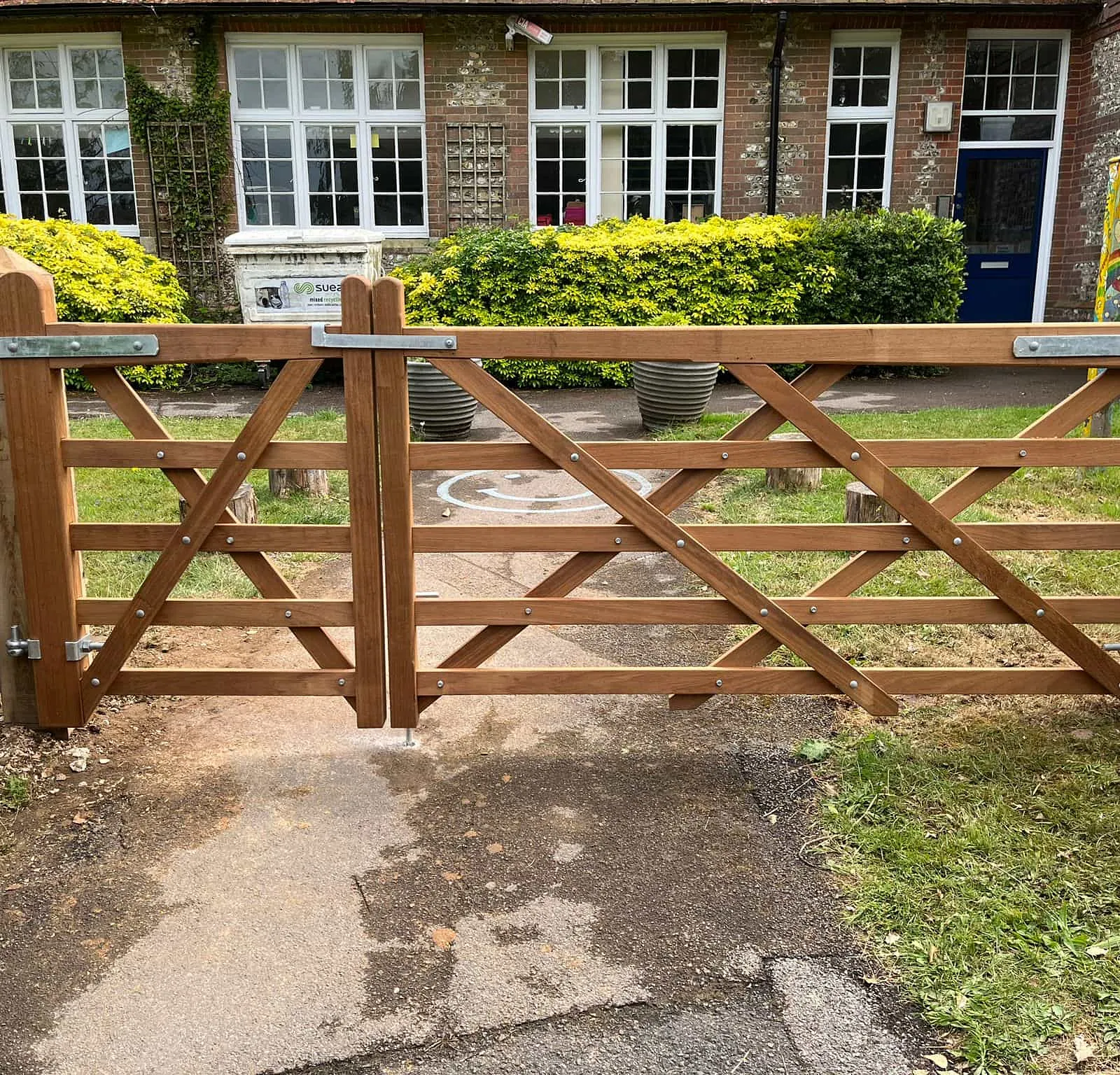wooden gate