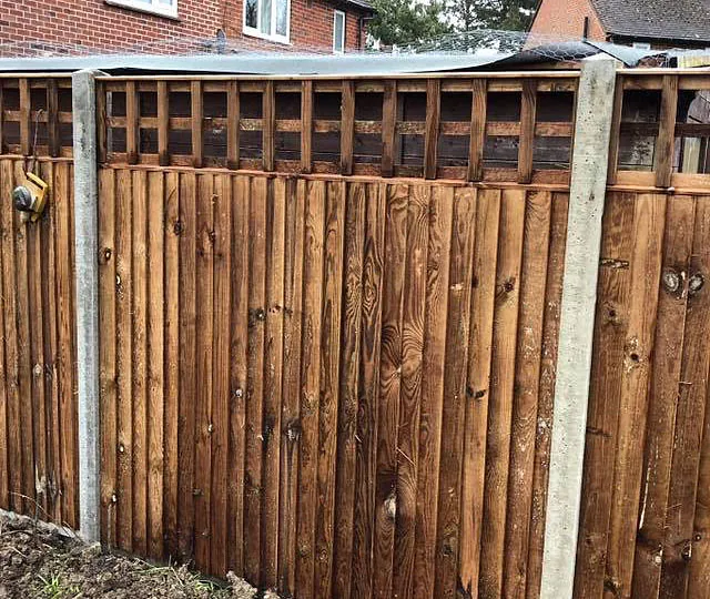 Closeboard panels we installed for a customer.