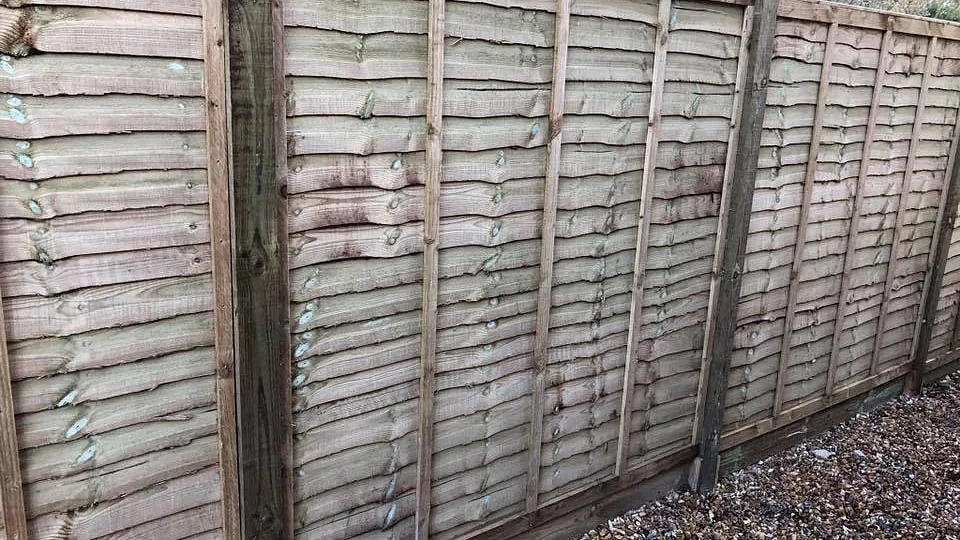 A customers fence panels that we pressure treated.