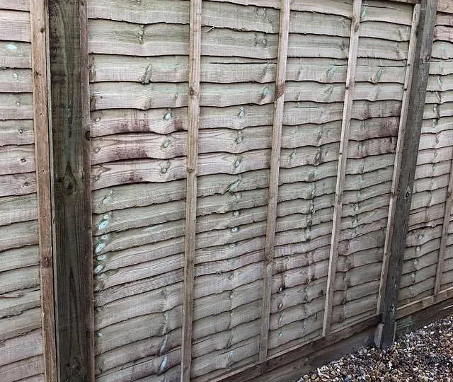 A customers fence panels that we pressure treated.