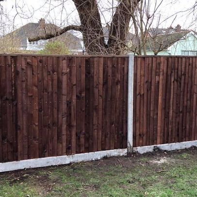 A customers 6ft fence we erected.