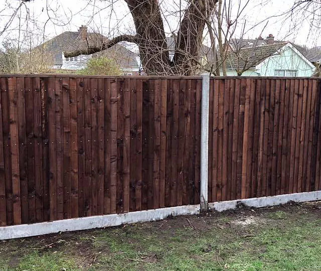 A customers 6ft fence we erected.