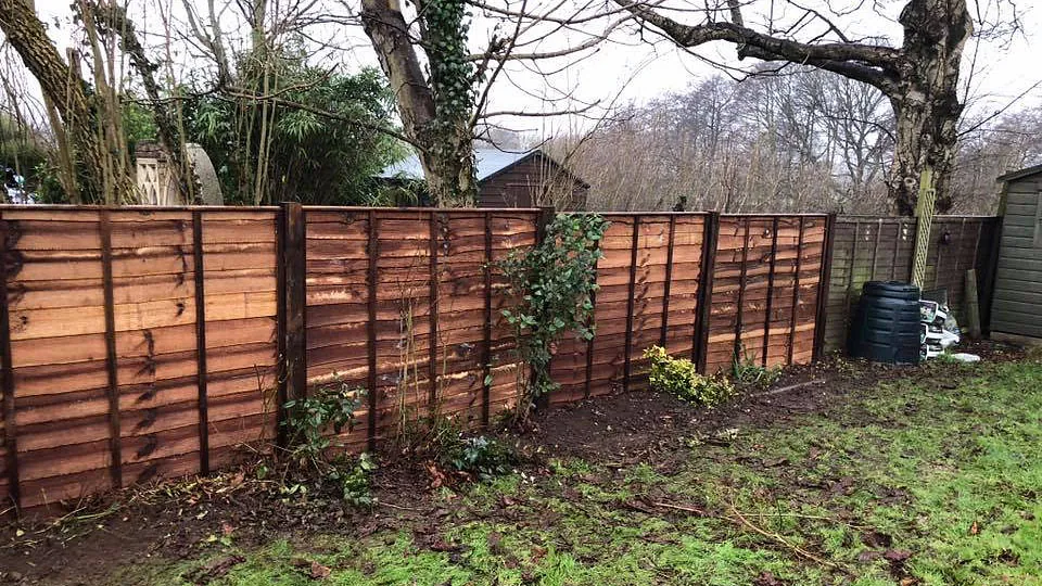 5ft lap panels that we supplied.