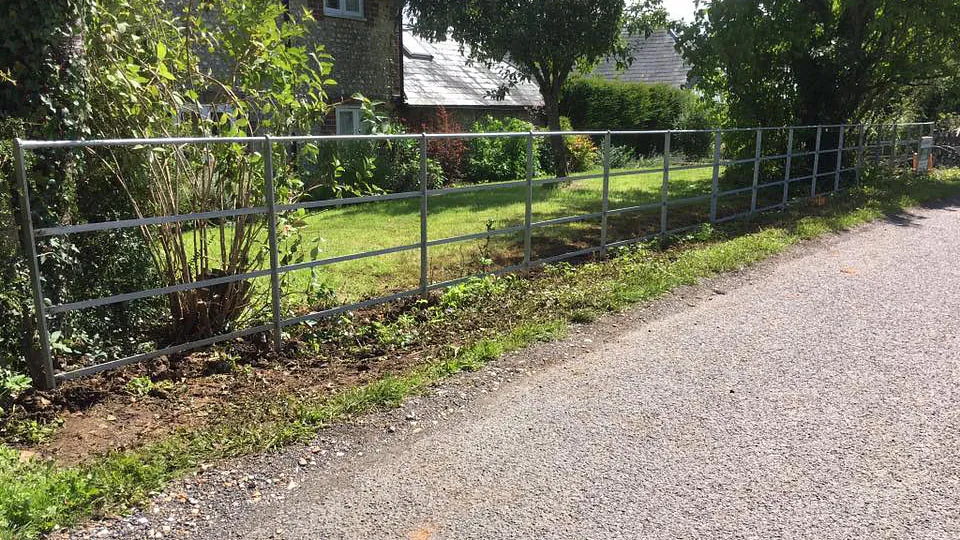 A customers estate fencing and gates.