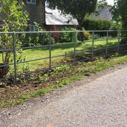A customers estate fencing and gates.