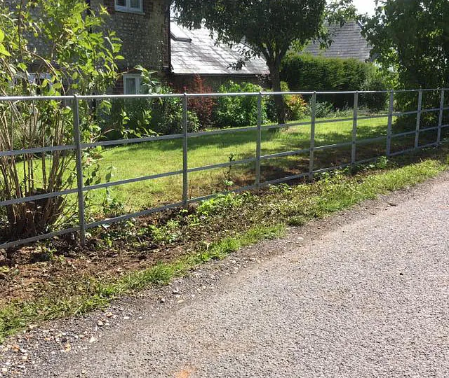 A customers estate fencing and gates.