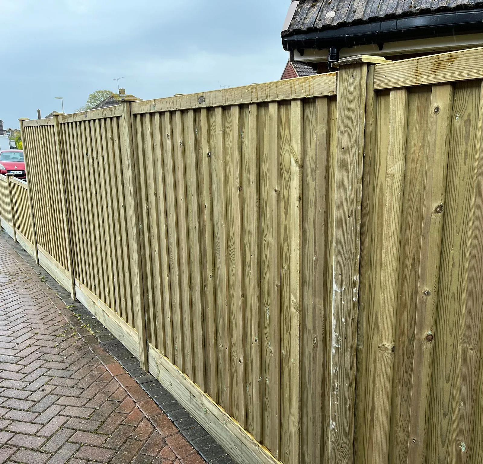 New fence