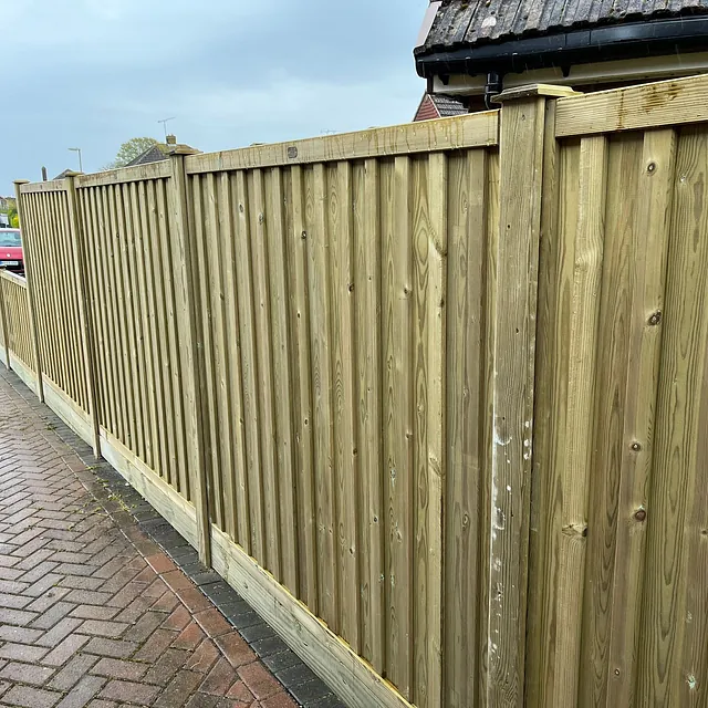 New fence